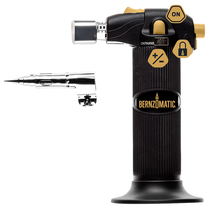 Zjl220 Micro Blowtorch Adjustable Flame Gold Silver Welding