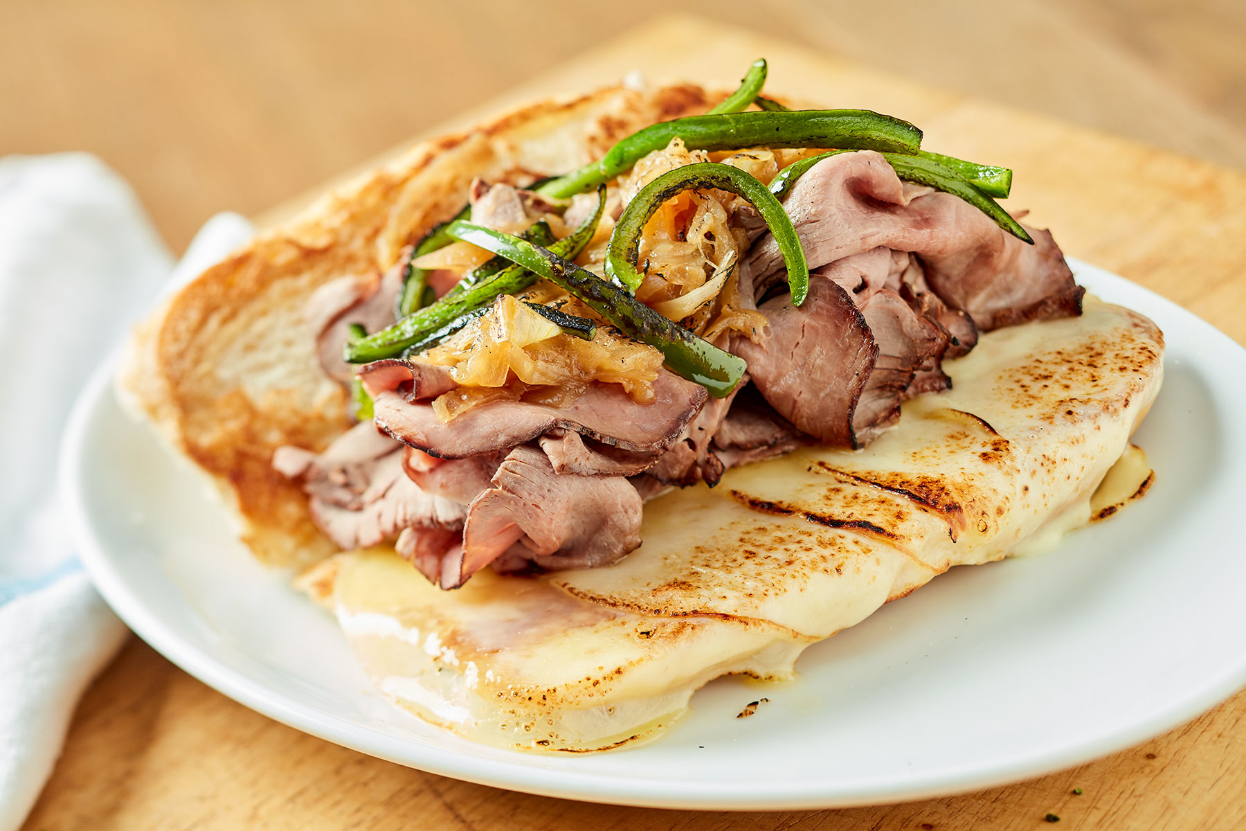 Bernzomatic | Torched Jalapeño Roast Beef Sandwiches