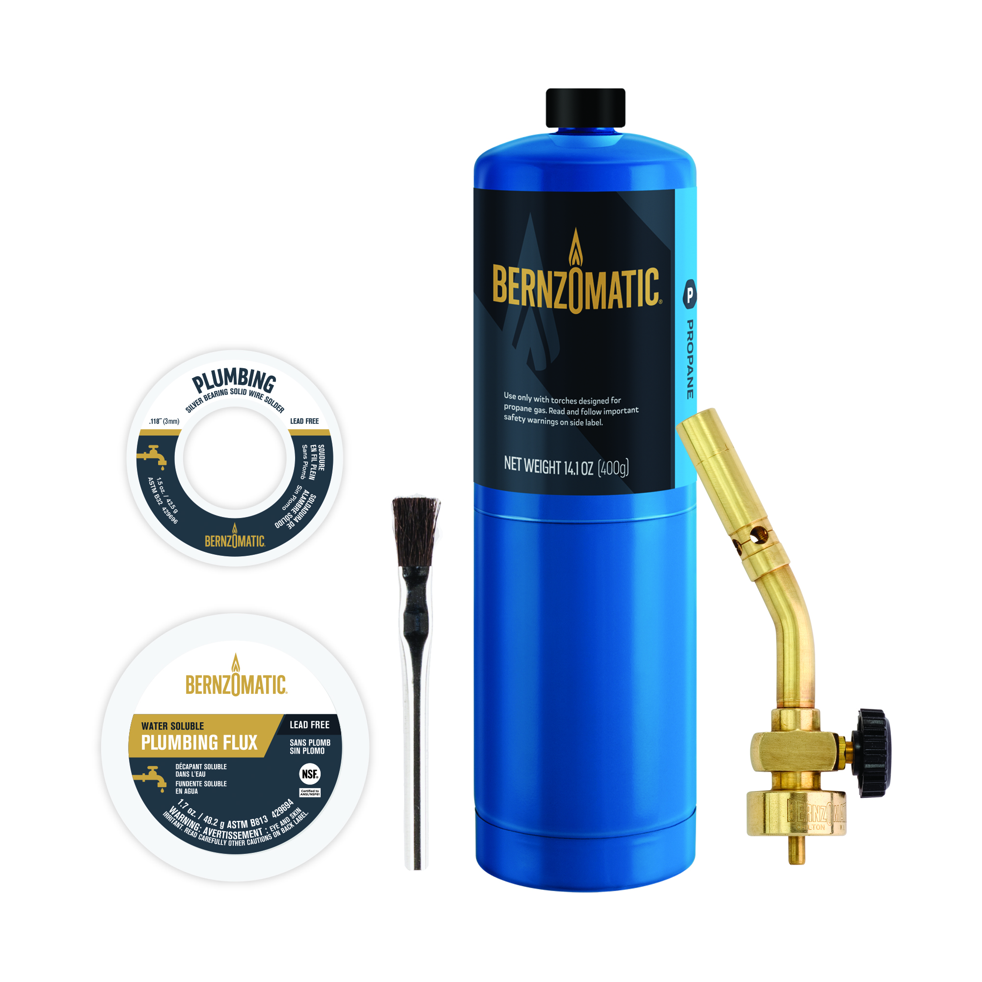 Bernzomatic basic torch plumbing kit new arrivals