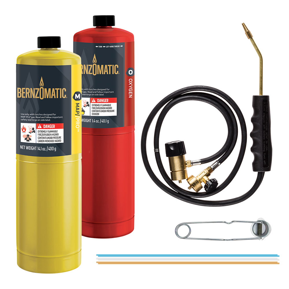 Oxy propane deals brazing