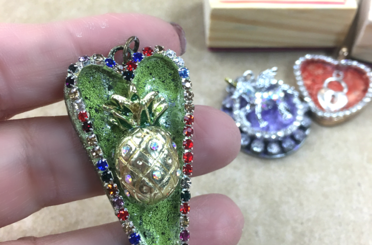 Torched Enamel Jewelry