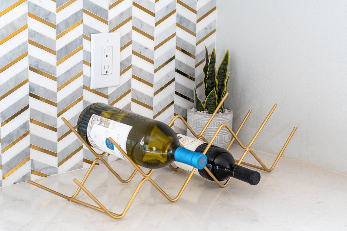 Zig zag best sale wine rack plans