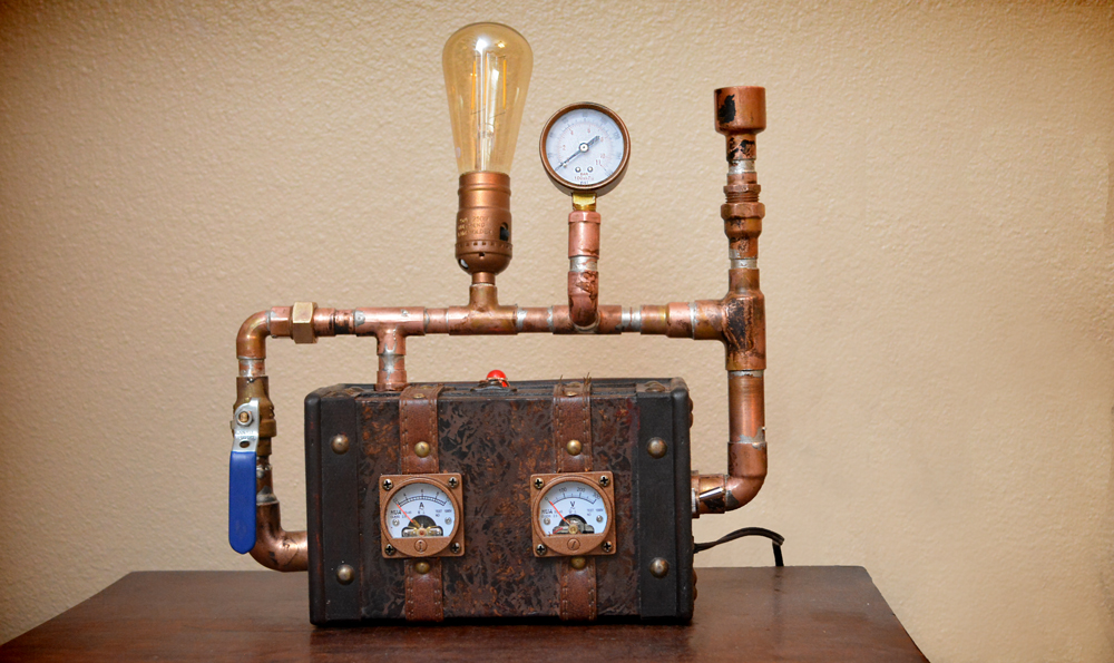 Steam Punk Lamp