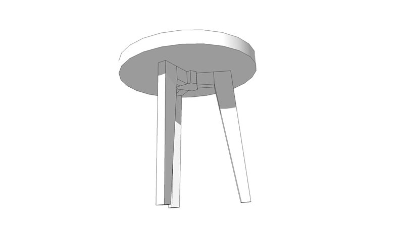 Table leg diagram